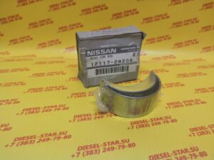 Вкладыши шатунные ZD30, QD32,  0.25, 12117-2W20A, оригинал