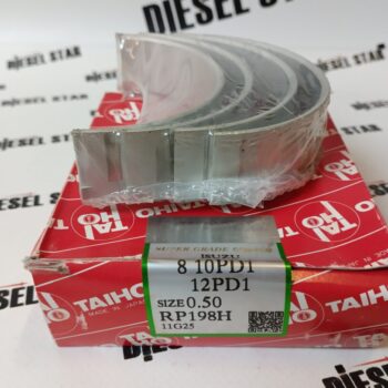 Вкладыши шатунные 8PD, 10PD1, 12PD1, 0.50, RP198H