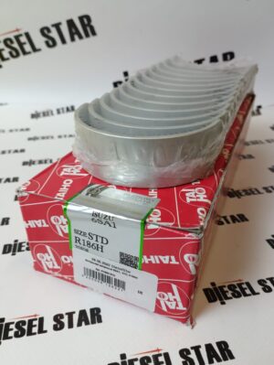 Вкладыши шатунные 6SA1,  STD, R186H