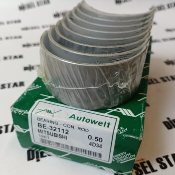 Вкладыши шатунные 4D34/4M50, 0.50, BE-32112, AUTOWELT