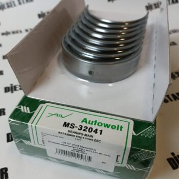 Вкладыши коренные 6G71, 6G72, 6G73, 0,25, MS-32041, AUTOWELT