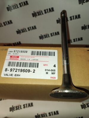 Клапан выпускной 4HK1, 4HJ1, 8-97219-509-1 / 2, ISUZU