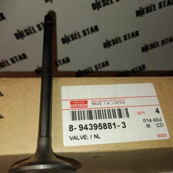 Клапан впускной 4HL1, 6HL1, 4HJ1, 8-94395-881-2, ISUZU