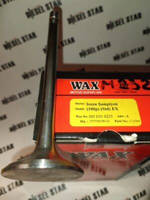 Клапаны выпускные 4HF1, 4HG1, IZ02-M232B-EX, WAX
