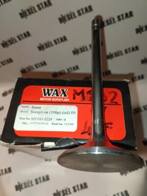 Клапаны впускные 4HF1, 4HG1, 4HJ1, IZ02-M232B-IN, WAX