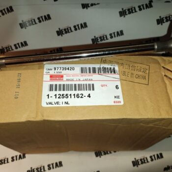 Клапан впускной 6WF1, 6WG1, 6WG1-T, Hitachi  ZX450-3 , 1-12551-162-4, ISUZU
