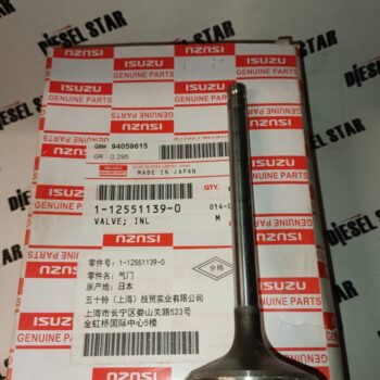 Клапан впускной 6BD1, 1-12551-139-0, ISUZU