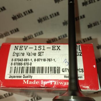 Клапаны выпускные 4JG2, 8-97043-861-1, NEV-151-EX, NIPPON MOTORS