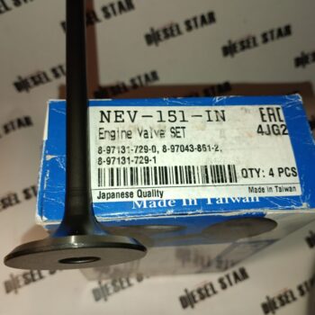 Клапаны впускные 4JG2, 8-97131-729-0, NEV-151-IN, NIPPON MOTORS