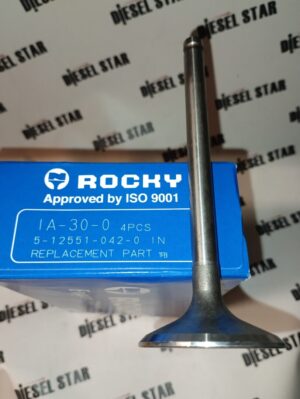 Клапаны впускные 4BA1,4BC1, 4BE1,  IA-30