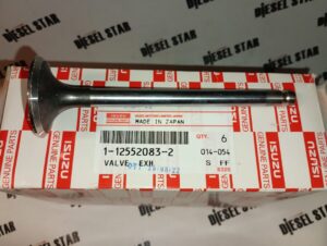 Клапан выпускной 4BG1, 6BG1, 1-12552-083-2, ISUZU