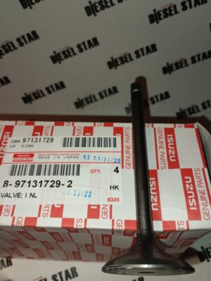 Клапан впускной 4JG2, 8-97331-729-2, ISUZU