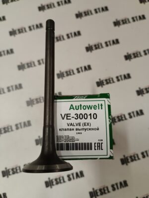 Клапаны выпускные 4JJ1-T, 4JK-TC, VE-30010, AUTOWELT