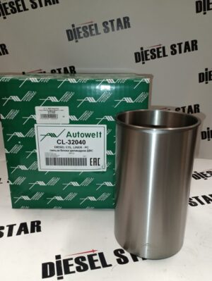 Гильзы 4D56, S/F, с буртом, Autowelt, CL-32040, 90,2x94,2x165