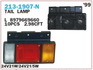 Фонарь задний левый, 8-97213-369-1, 213-1907L, дубликат