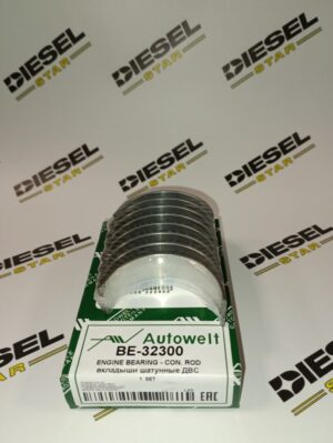 Вкладыши шатунные G4FA, G4FC, STD, BE-32300, AUTOWELT