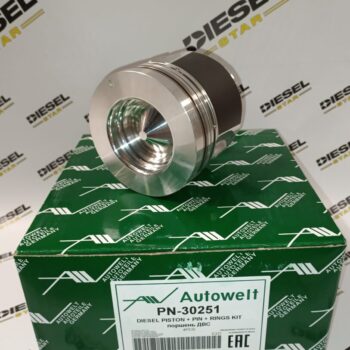 Поршни 4JJ1, 0.50, ALFIN GALLERY, в сборе с кольцами, комплект 4 шт.,  PN-30251, AUTOWELT