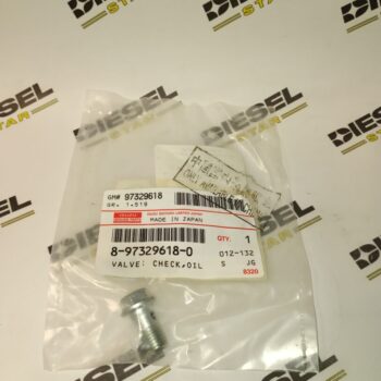 Болт-клапан в маслянную форсунку 4HG1, 4HF1, 8-97329-618-0 , Isuzu