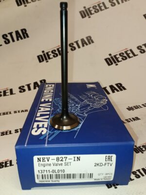 Клапан впускной 2KDFTV, 13711-0L010, NEV-827-IN, NIPPON MOTORS