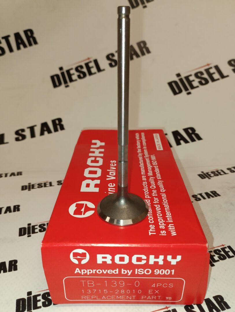 Клапаны выпускные 1AZFE, TB-139-0, ROCKY Клапаны выпускные 1AZFE, TB-139-0, ROCKY