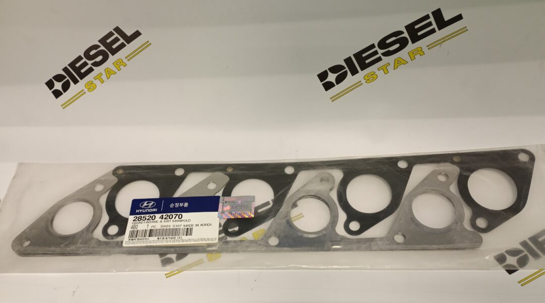 Прокладка коллектора впуск и выпуск, D4BH, 28520-42070, MOBIS Прокладка коллектора впуск и выпуск, D4BH, 28520-42070, MOBIS