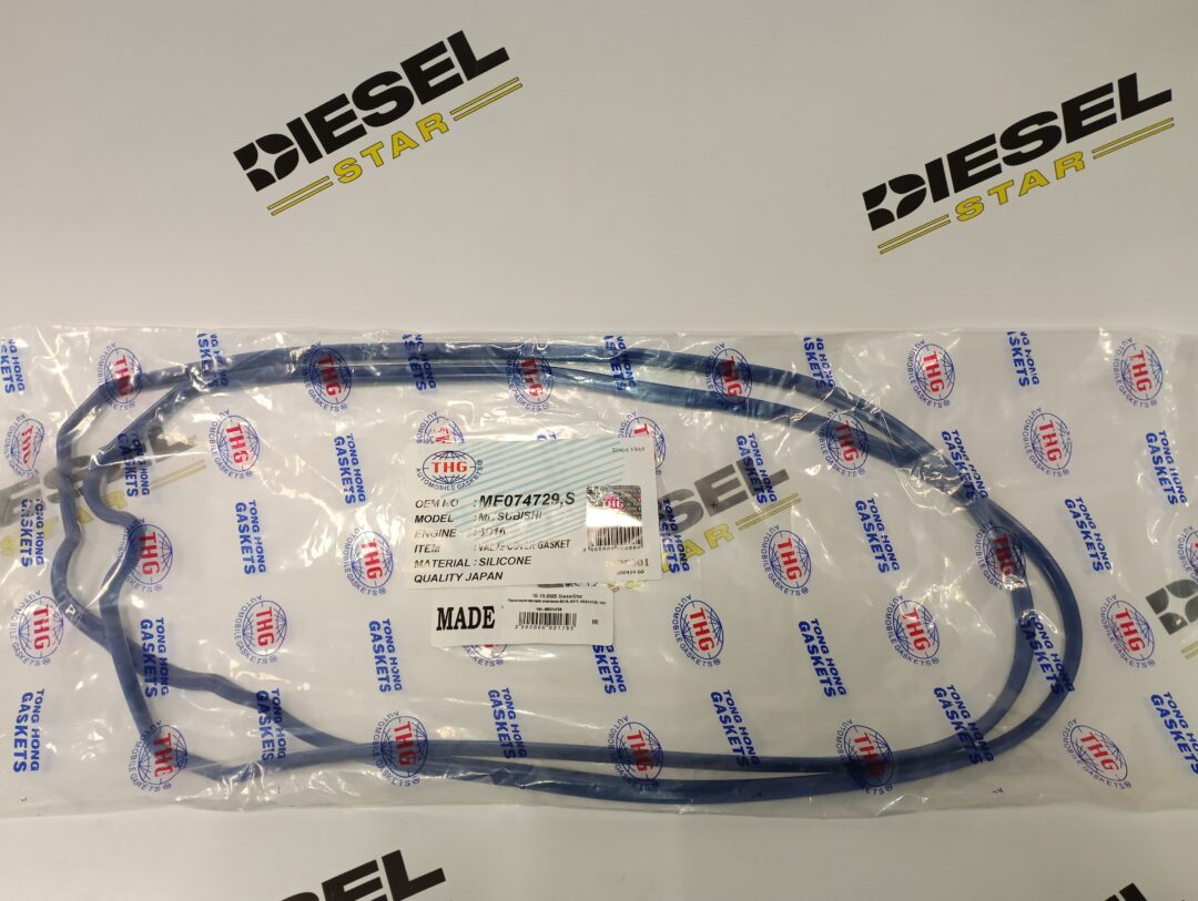 Прокладка крышки клапанов 6D16, 6D17, ME074729, THG Прокладка крышки клапанов 6D16, 6D17, ME074729, THG