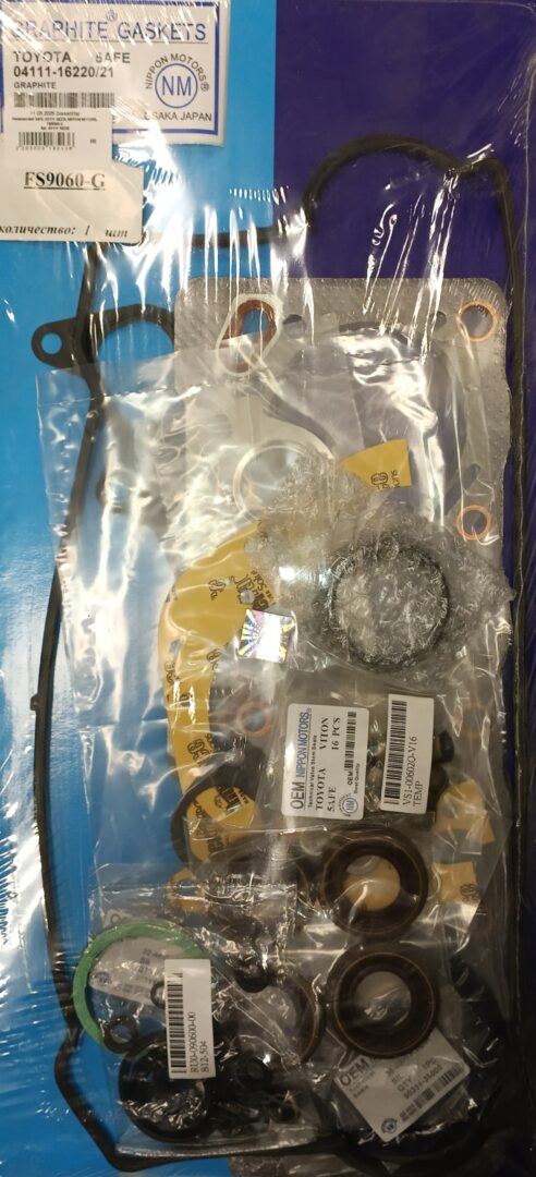 Ремкомплект 5AFE, 04111-16220, NIPPON MOTORS, FS9060-G Ремкомплект 5AFE, 04111-16220, NIPPON MOTORS, FS9060-G