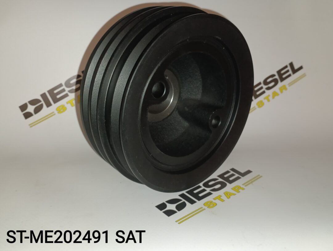 Шкив коленвала 4M40, левый руль, ME202491, SAT Шкив коленвала 4M40, левый руль, ME202491, SAT