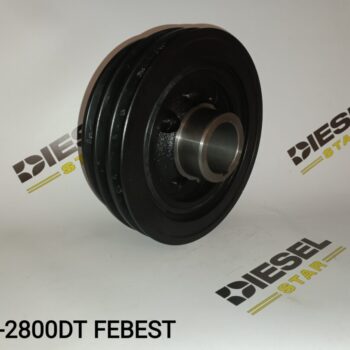 Шкив коленвала 4M40, MDS-2800DT 3 ручейка, FEBEST Шкив коленвала 4M40, MDS-2800DT 3 ручейка, FEBEST