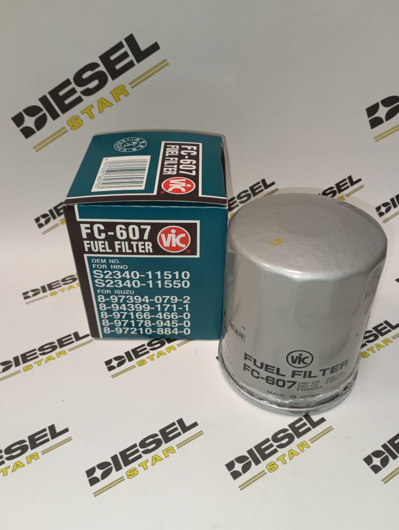 Фильтр топливный FC-607, VIC Фильтр топливный FC-607, VIC