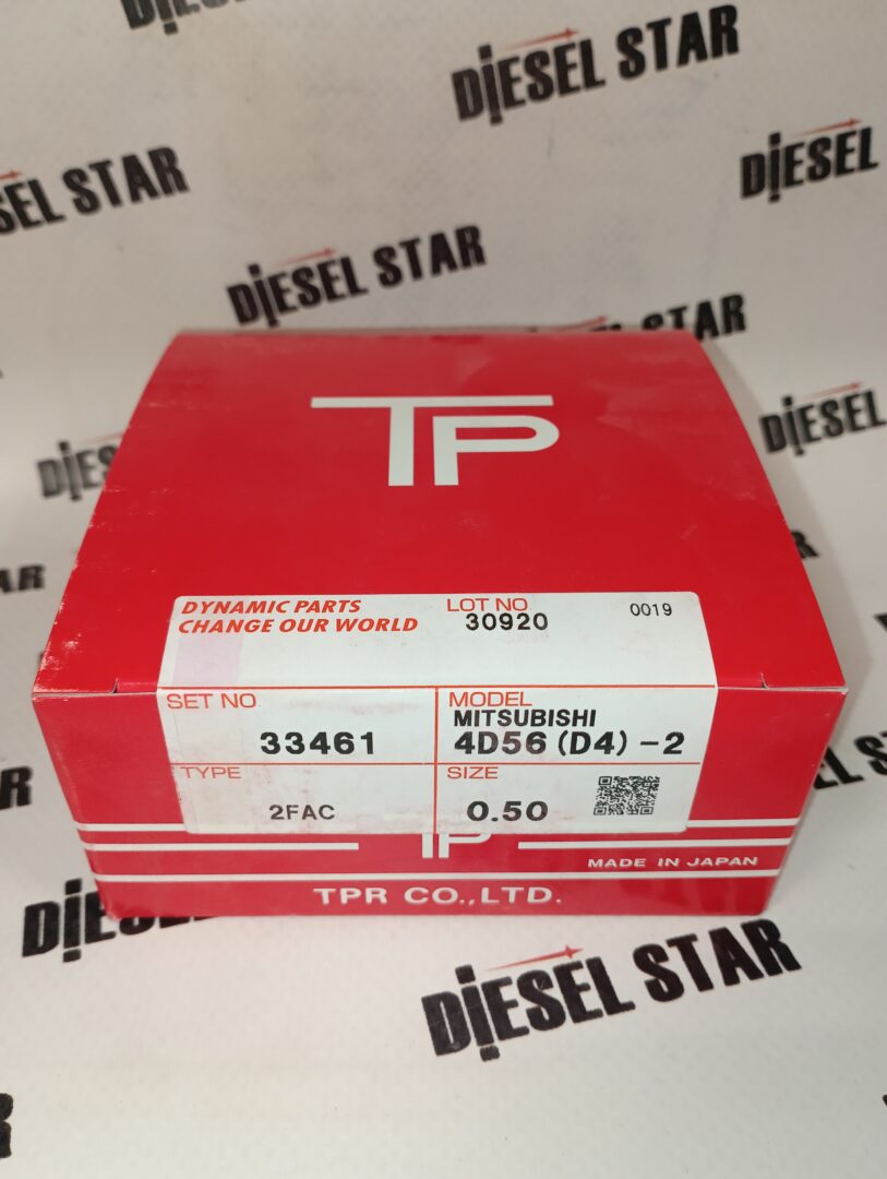 Кольца поршневые 4D56, 0.50, TP 33461 Кольца поршневые 4D56, 0.50, TP 33461