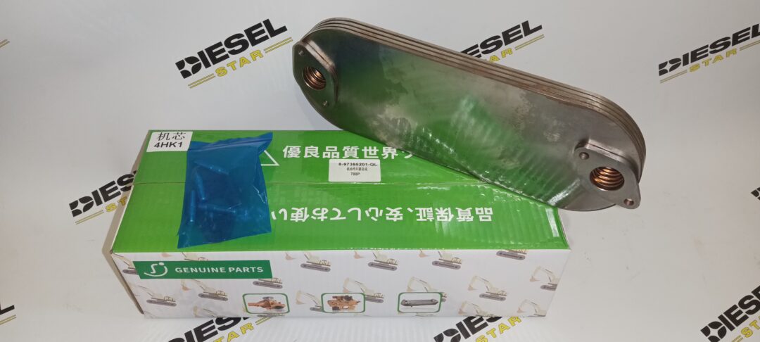 Теплообменник в сборе 4HK1-T, 8-97385-201-0, QML Теплообменник в сборе 4HK1-T, 8-97385-201-0, QML