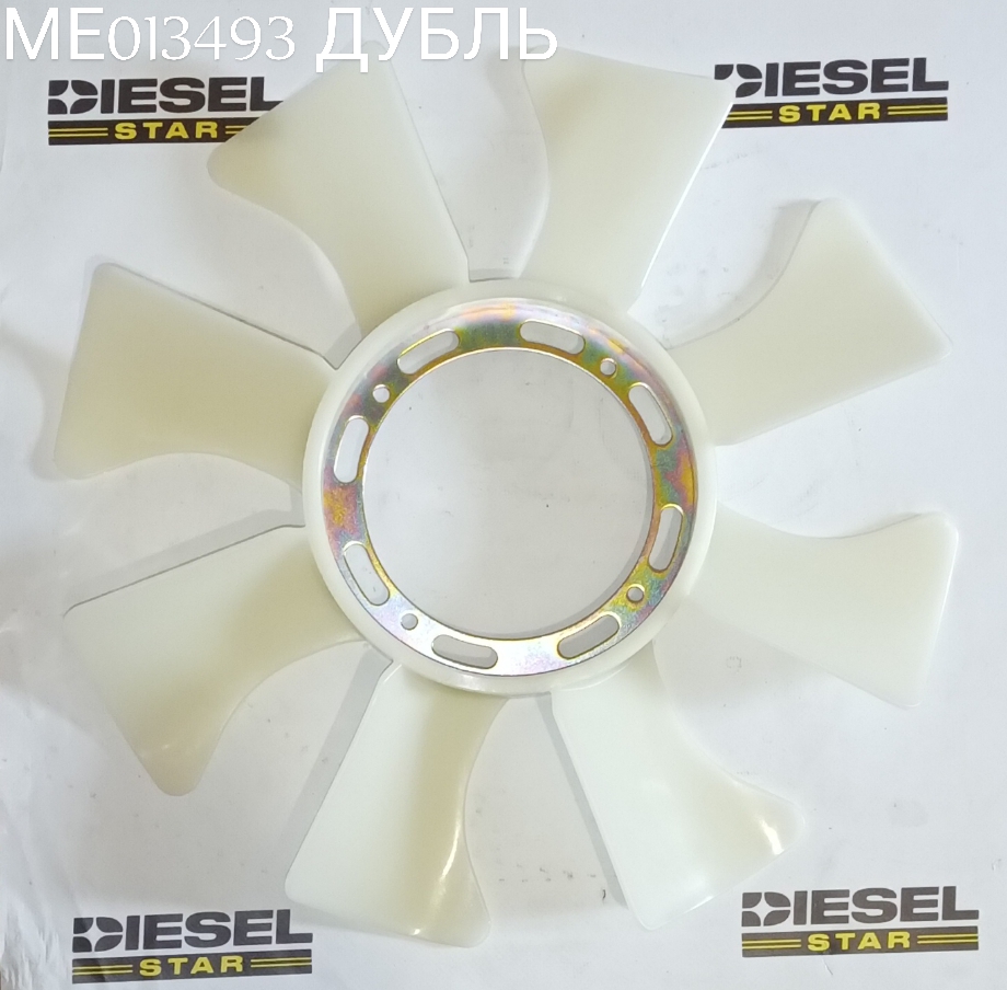 Крыльчатка радиатора 4M40, 4D33, ME013493, JKC Крыльчатка радиатора 4M40, 4D33, ME013493, JKC