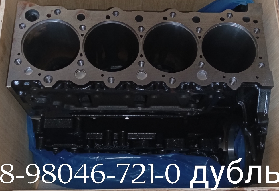Блоки цилиндров 4HK1, 4HK1T, 8-98046-721-0, QML 00000025703