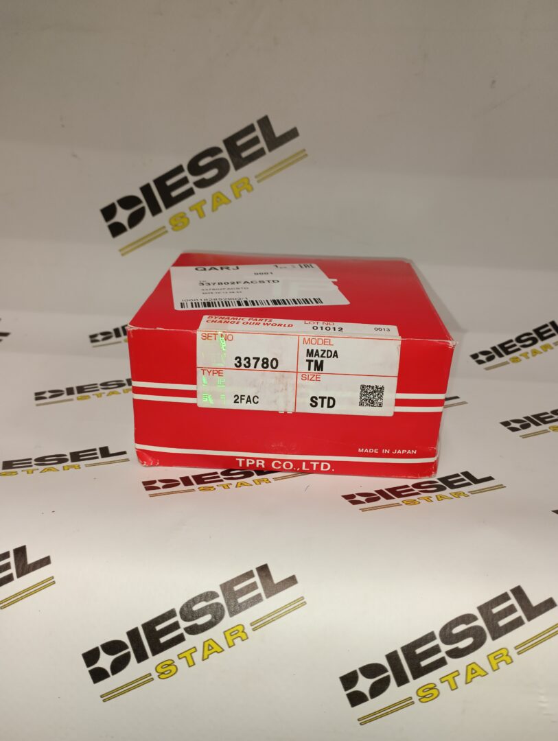 Кольца поршневые TM, STD, TP 33780 Кольца поршневые TM, STD, TP 33780