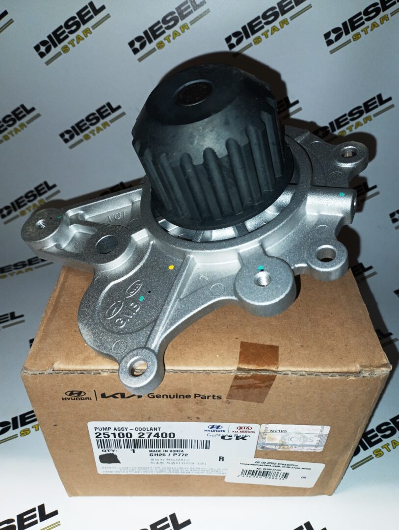 Помпа водяная D4EA, D4EB, 25100-27400, Hyundai/Kia Помпа водяная D4EA, D4EB, 25100-27400, Hyundai/Kia