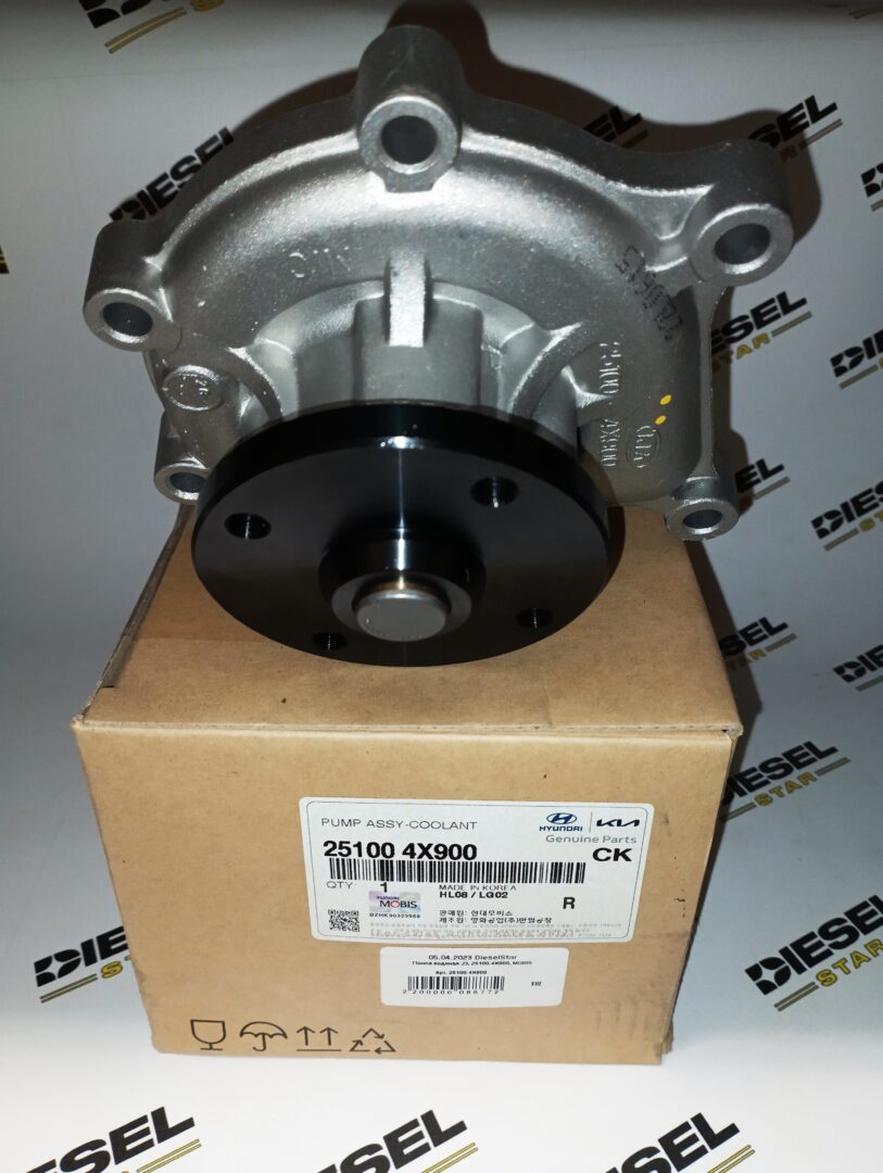 Помпа водяная J3, 25100-4X900, Hyundai/Kia Помпа водяная J3, 25100-4X900, Hyundai/Kia