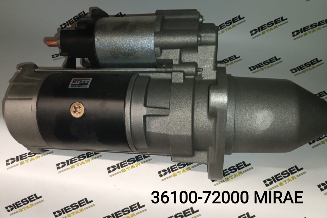 Стартер D8AY, 8DC9, 8DC11, 36100-72000, MIRAE Стартер D8AY, 8DC9, 8DC11, 36100-72000, MIRAE