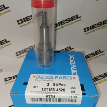 Плунжер 131153-4520#, A724, DIESEL PARTS Плунжер 131153-4520#, A724, DIESEL PARTS