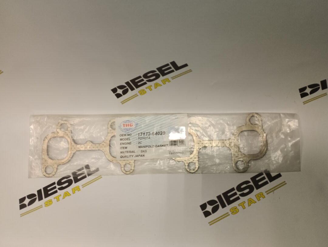 Прокладка коллектора EX, 2C, 17173-64020, TONG HONG Прокладка коллектора EX, 2C, 17173-64020, TONG HONG