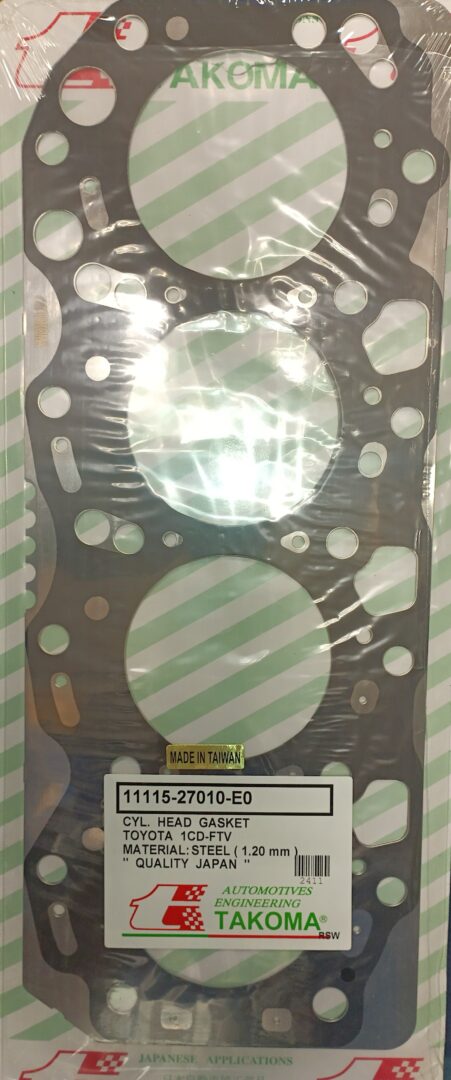 Прокладка ГБЦ 1CD-FTV, 11115-27010-E0, TKM, SA Прокладка ГБЦ 1CD-FTV, 11115-27010-E0, TKM, SA