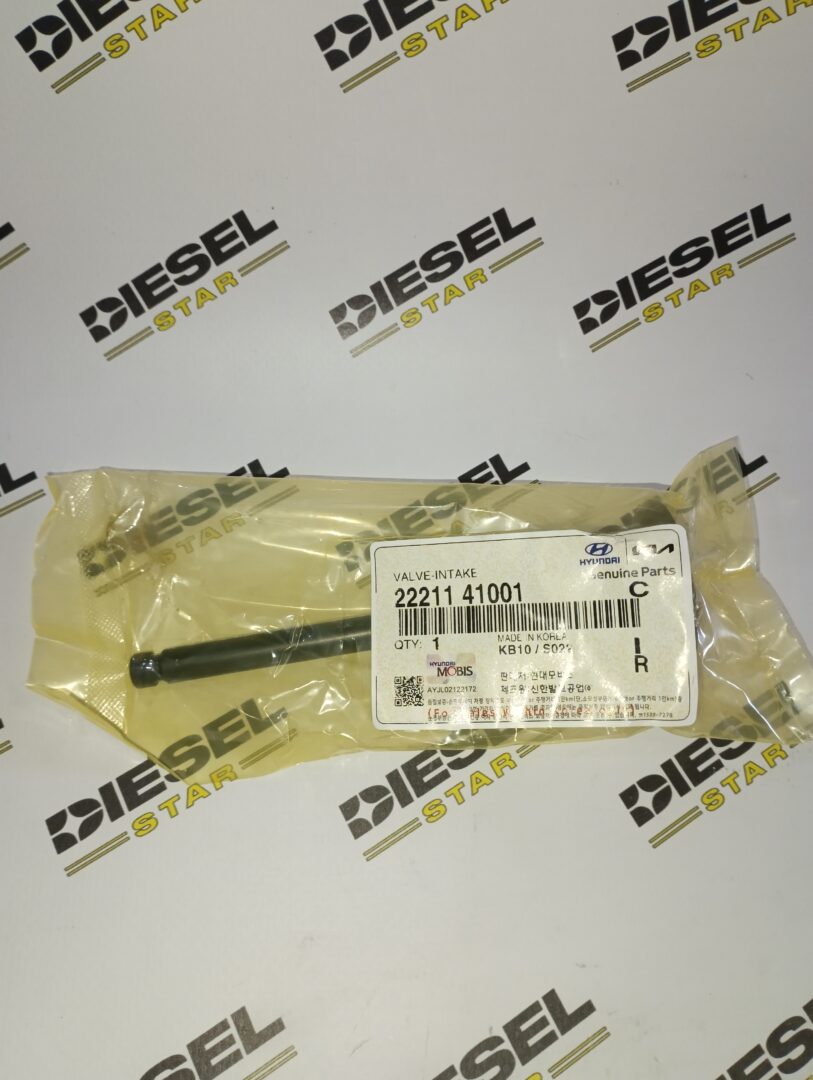 Клапан впускной D4#, 22211-41001, Hyundai/Kia Клапан впускной D4#, 22211-41001, Hyundai/Kia