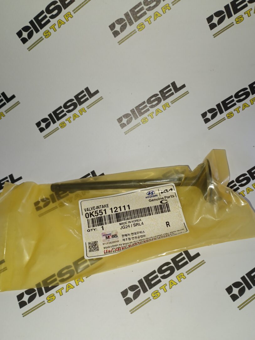 Клапан впускной J3, 0K551-12111, Hyundai/Kia Клапан впускной J3, 0K551-12111, Hyundai/Kia