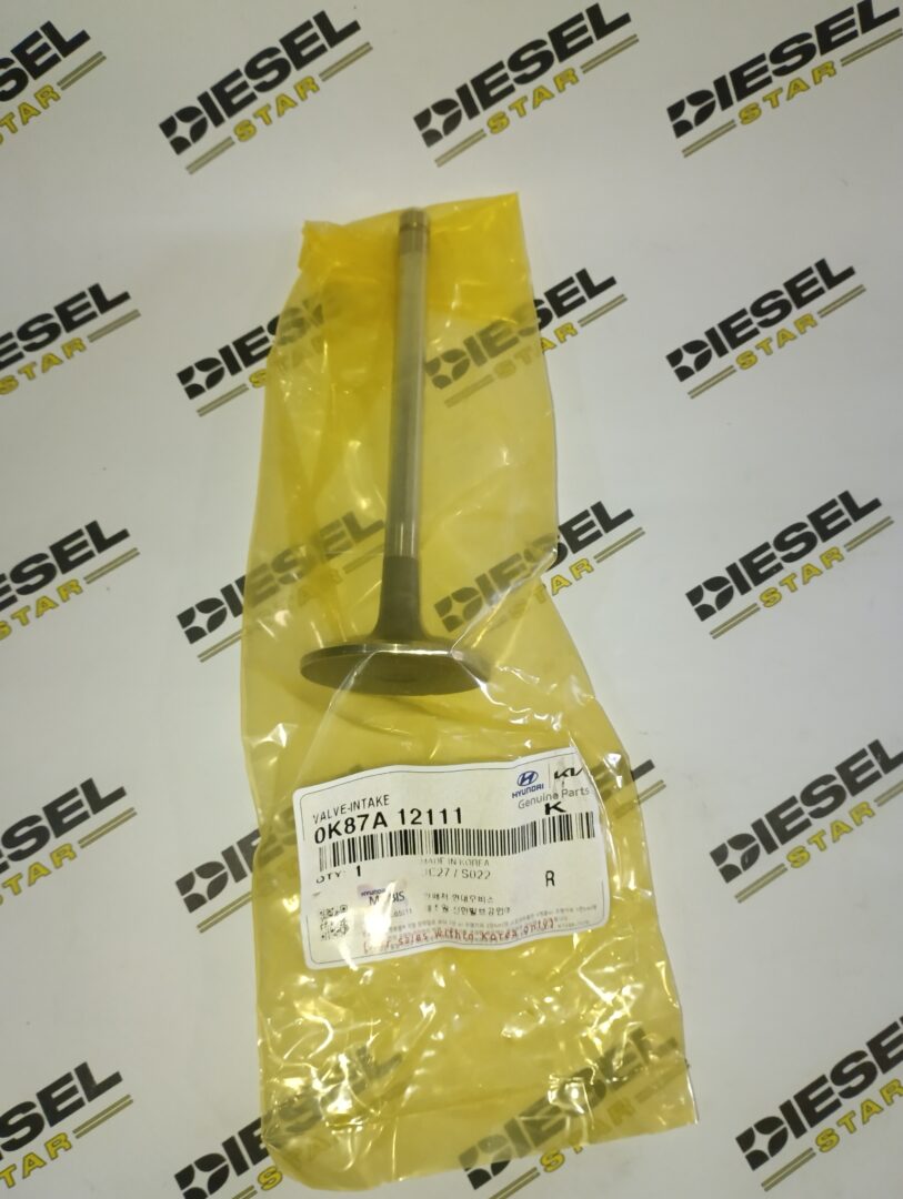 Клапан впускной D6DA, 0K87A-12111, Hyundai/Kia Клапан впускной D6DA, 0K87A-12111, Hyundai/Kia