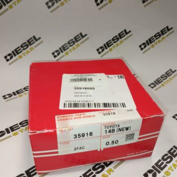 Кольца поршневые 14B, 0.50, TP 35916