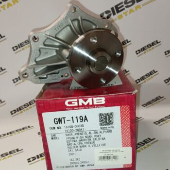 Помпа водяная 1AZ, 2AZ, GWT-119, GMB Помпа водяная 1AZ, 2AZ, GWT-119, GMB