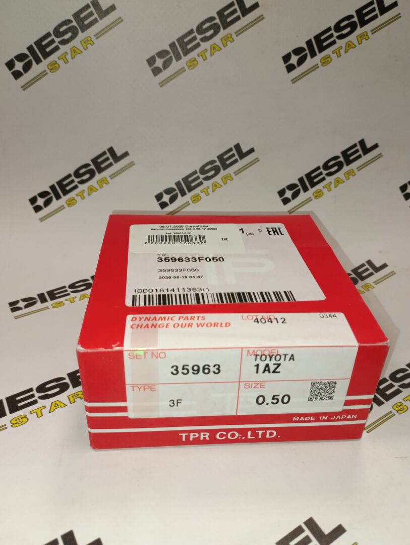 Кольца поршневые 1AZ, 0.50, TP 35963 Кольца поршневые 1AZ, 0.50, TP 35963