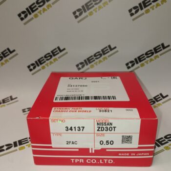 Кольца поршневые ZD30, TD27T, BD30T, 0.50, TP 34137