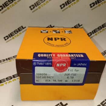 Кольца поршневые 2GRFE, 0.50, NPR SDT10194ZY
