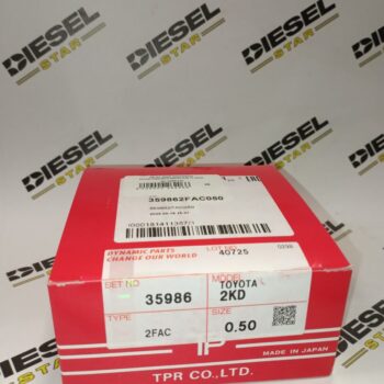 Кольца поршневые 2KDFTV, 0.50, TP 35986